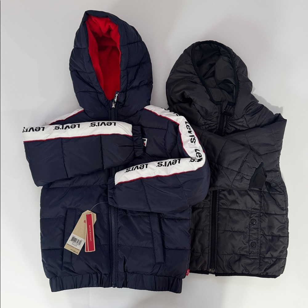 Boy bundle jackets Levi's  and Gap Size